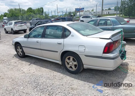 2003 Chevrolet Impala Ls из США, поврежденный, VIN 2G1WH52K239426970
